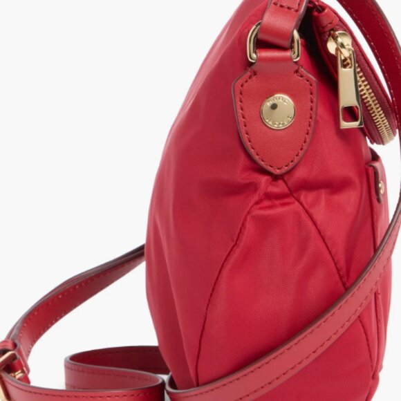 MARC JACOBS NATASHA RED NYLON CROSSBODY BAG - Picture 8 of 11